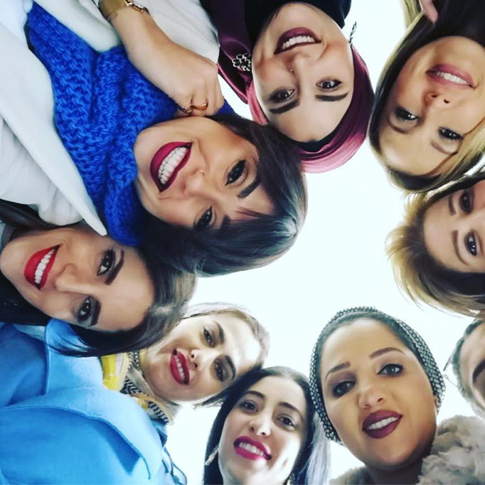 Style Coaching Institute Beirut Students group selfie